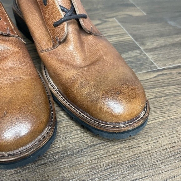 Kenneth Cole New York Men's Classic Dressy Brown Leather Boots Size 10M - EUC - Picture 13 of 13